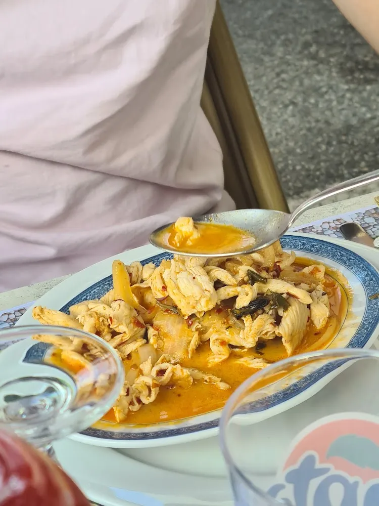 Emincé de Poulet Sauce Thaï