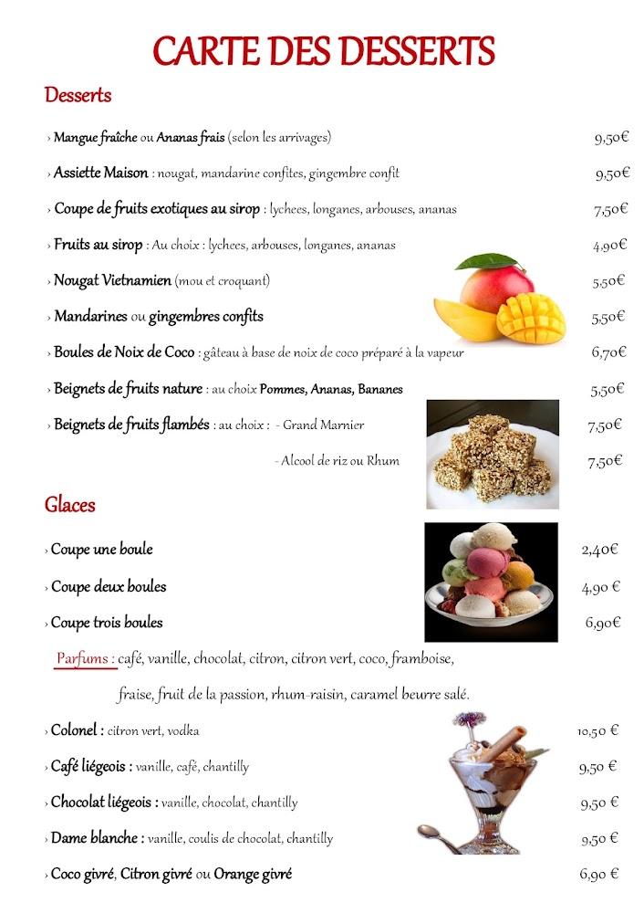 Restaurant Baie d'Halong Moûtiers 73 - Menu Image 3