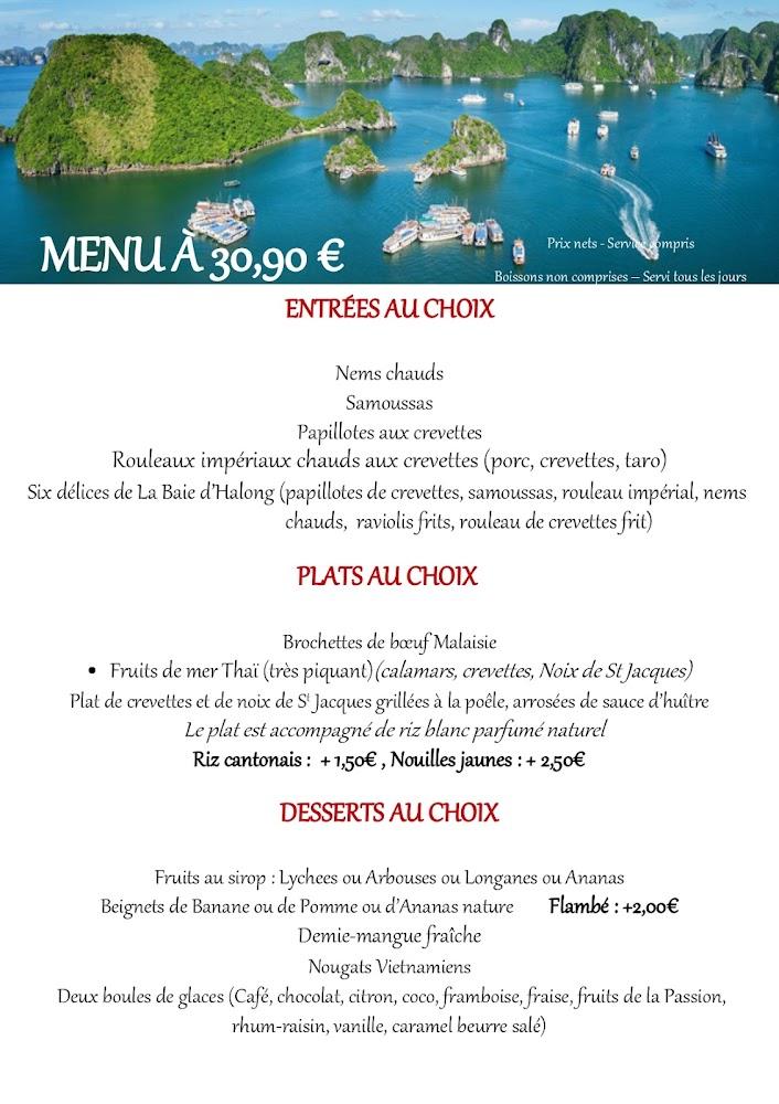 Restaurant Baie d'Halong Moûtiers 73 - Menu Image 4