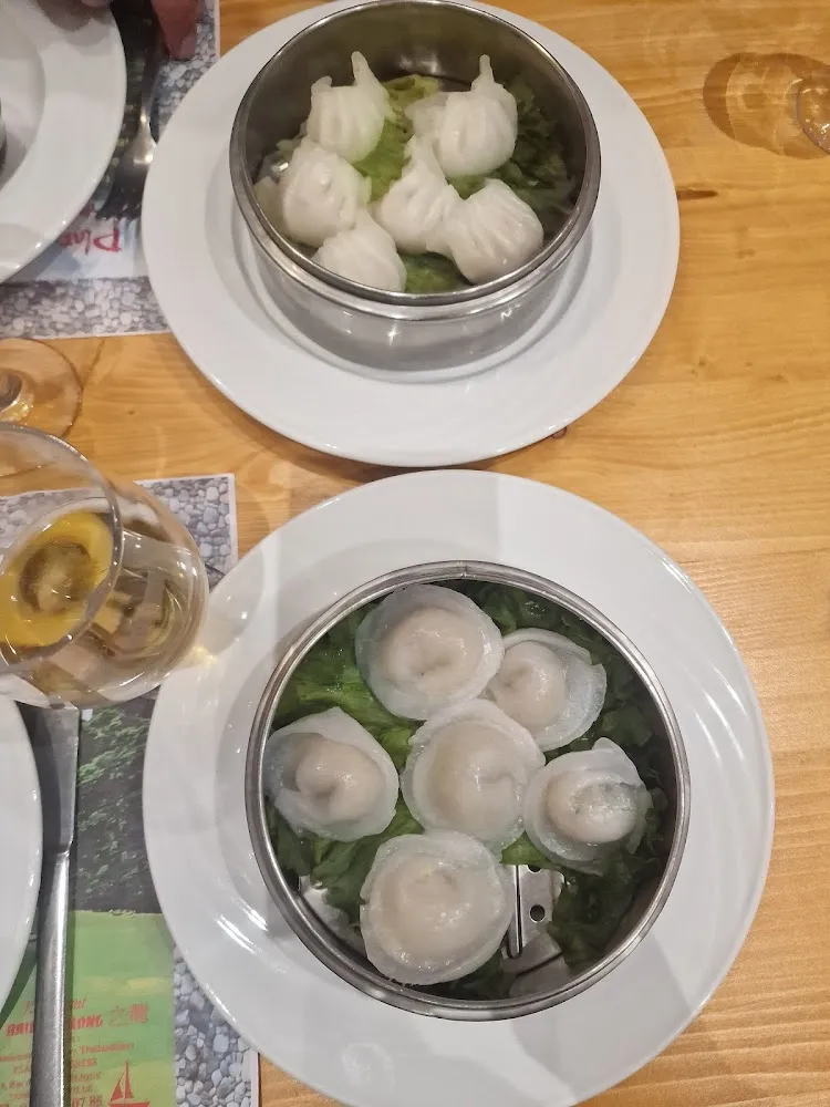 Shrimp Dumplings and Scallop Dumplings